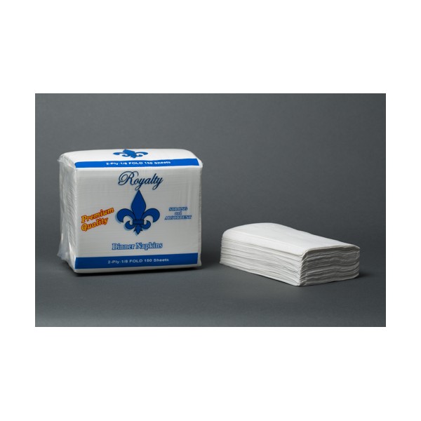 3000 Pcs Royalty Virgin Dinner Napkins 2 Ply