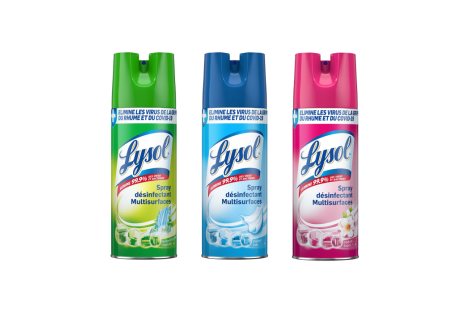 Lysol: Powerful Cleaning and Germ Protection in One Step